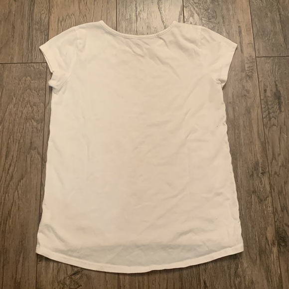 Children’s Place White Cotton T-shirt - Picture 2 of 4
